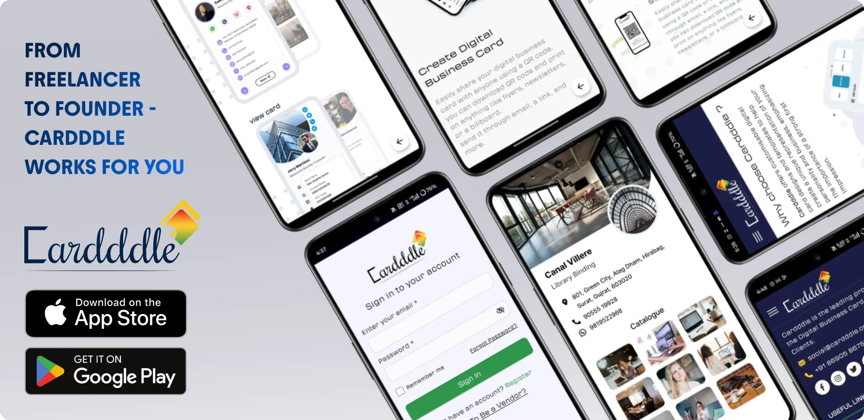 Cardddle - Lightning-Fast Digital Profile Builder